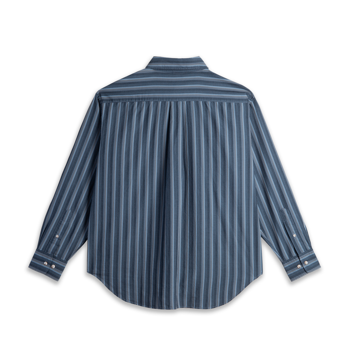 Ben LS Shirt - Blue Stripe