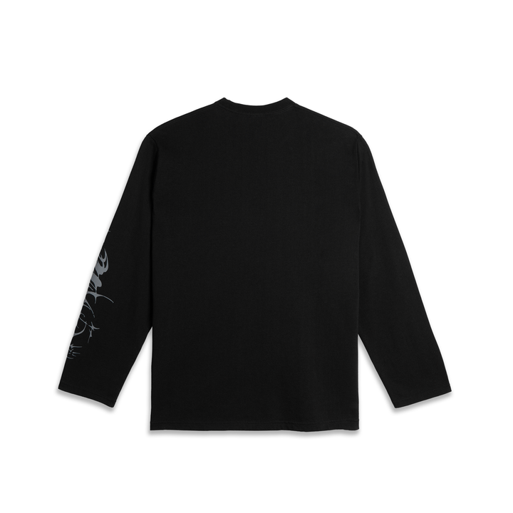 Steve LS Tee | Tribal - Black