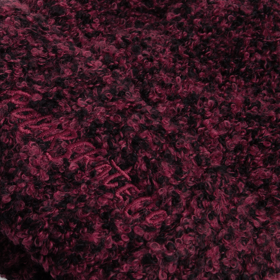 Fluff Beanie - Wine/Red