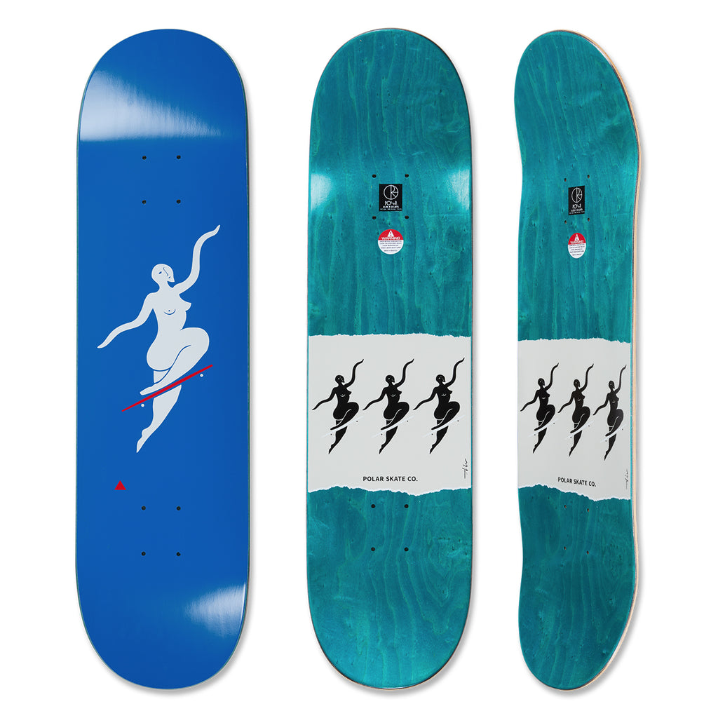 Deck | Team | No Complies Forever - Blue – Polar Skate Co.
