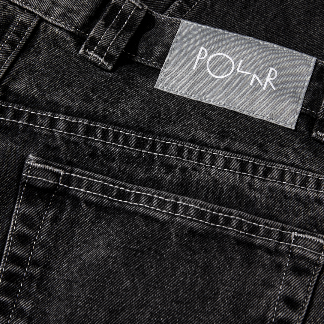 92 Pants - Silver Black – Polar Skate Co. 92 Pants - Silver Black – Polar Skate Co.