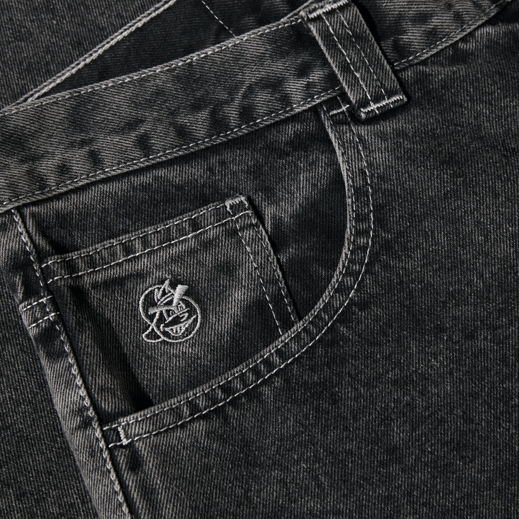 93 Pants - Silver Black – Polar Skate Co. 93 Pants - Silver Black – Polar Skate Co.