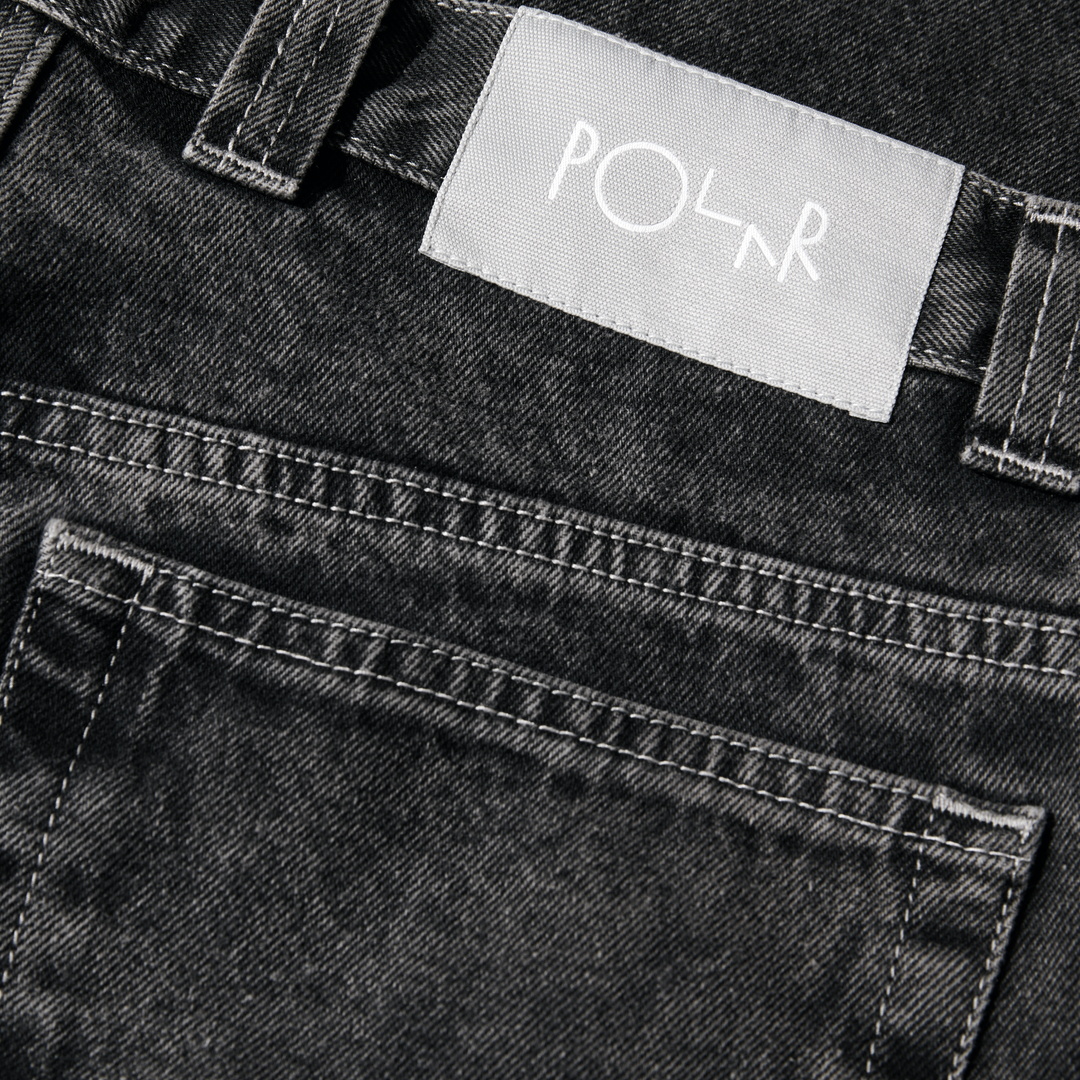 93 Pants - Silver Black – Polar Skate Co. 93 Pants - Silver Black – Polar Skate Co.