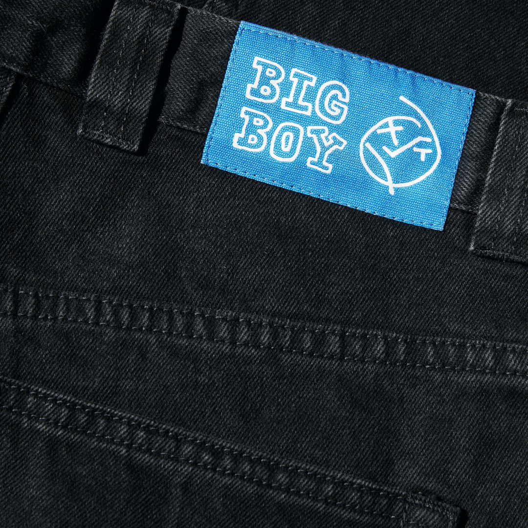 【旧ロゴ】polar skate co big boy ブラック Big Boy Pants - Pitch Black – Polar Skate Co.