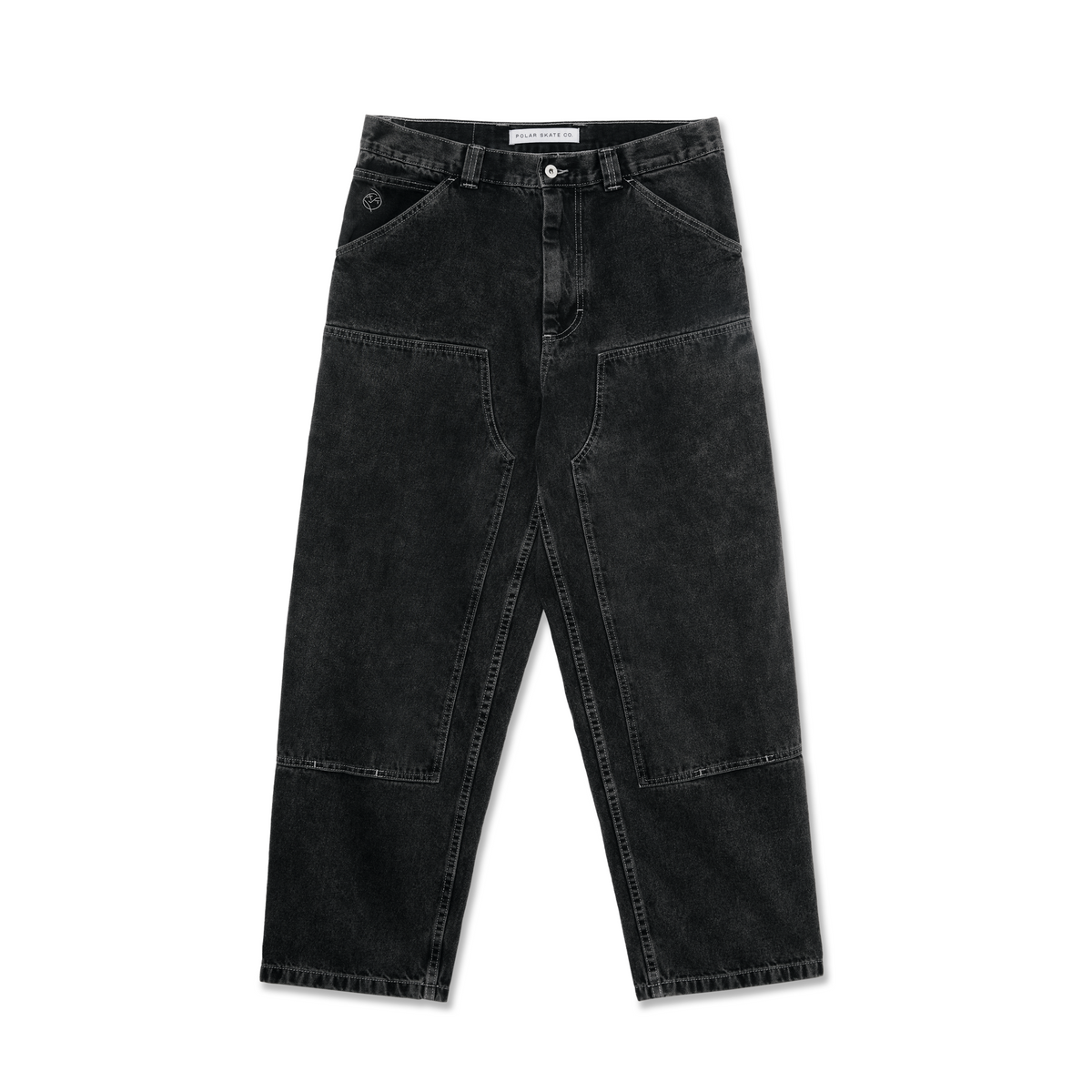 Big Boy Work Pants | Knee - Silver Black – Polar Skate Co.
