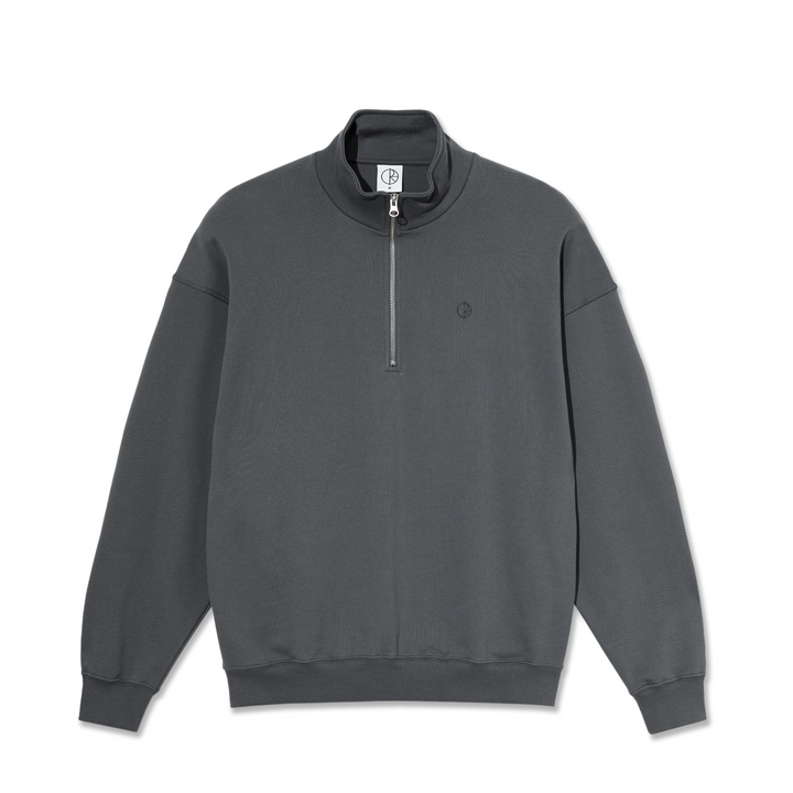 Frank Half Zip Sweatshirt - Graphite