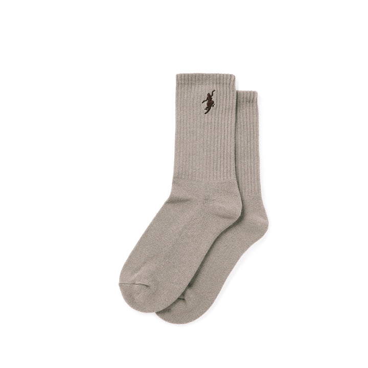 Rib Socks | No Comply - Sand / Brown