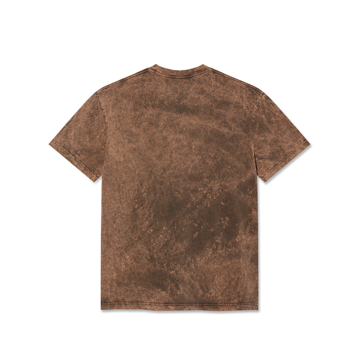 Acid Tee | Surf Logo - Brown