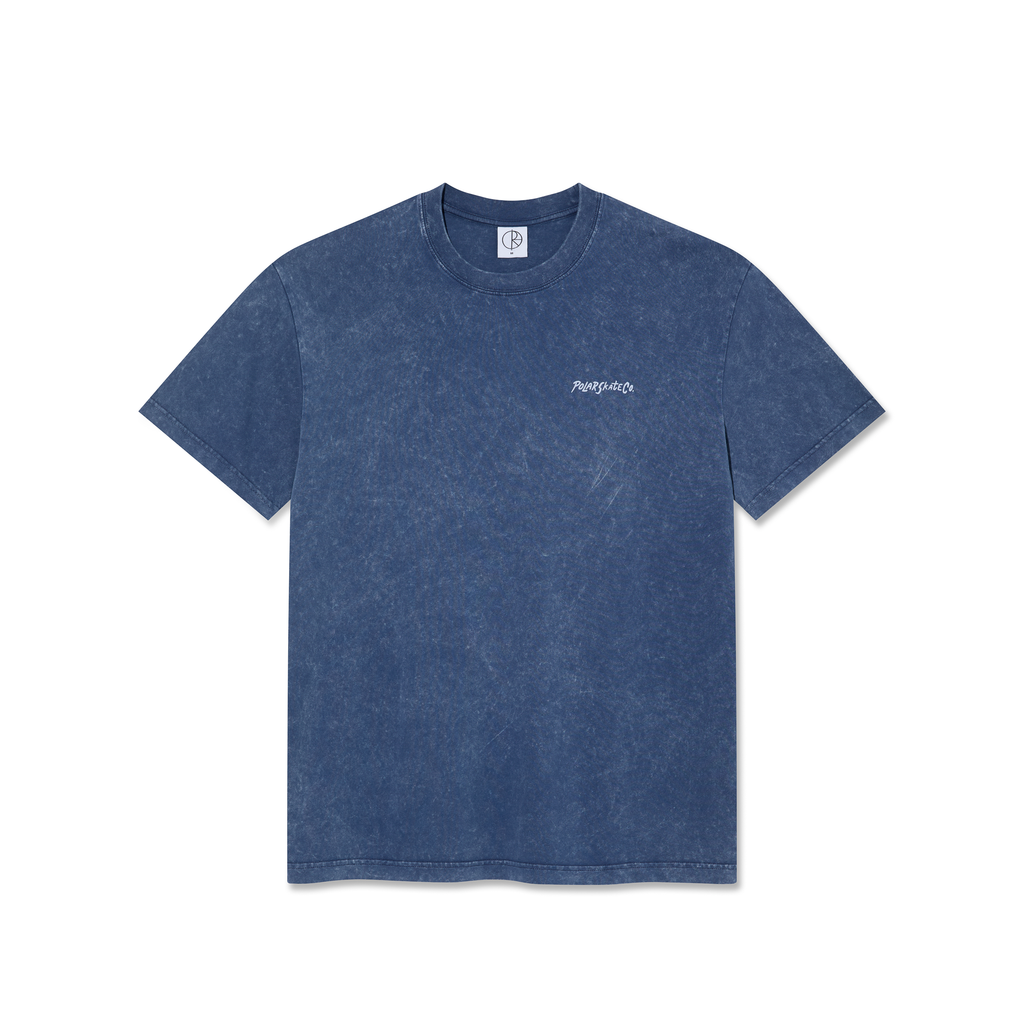【POLAR SKATE CO.】12 Faces Tee Dark Blue Polar Skate Co. 12 Faces Dark Blue - APB Skateshop LLC.
