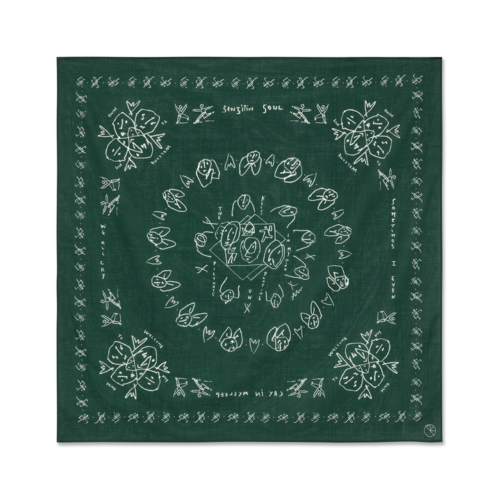 Bandana - Dark Green