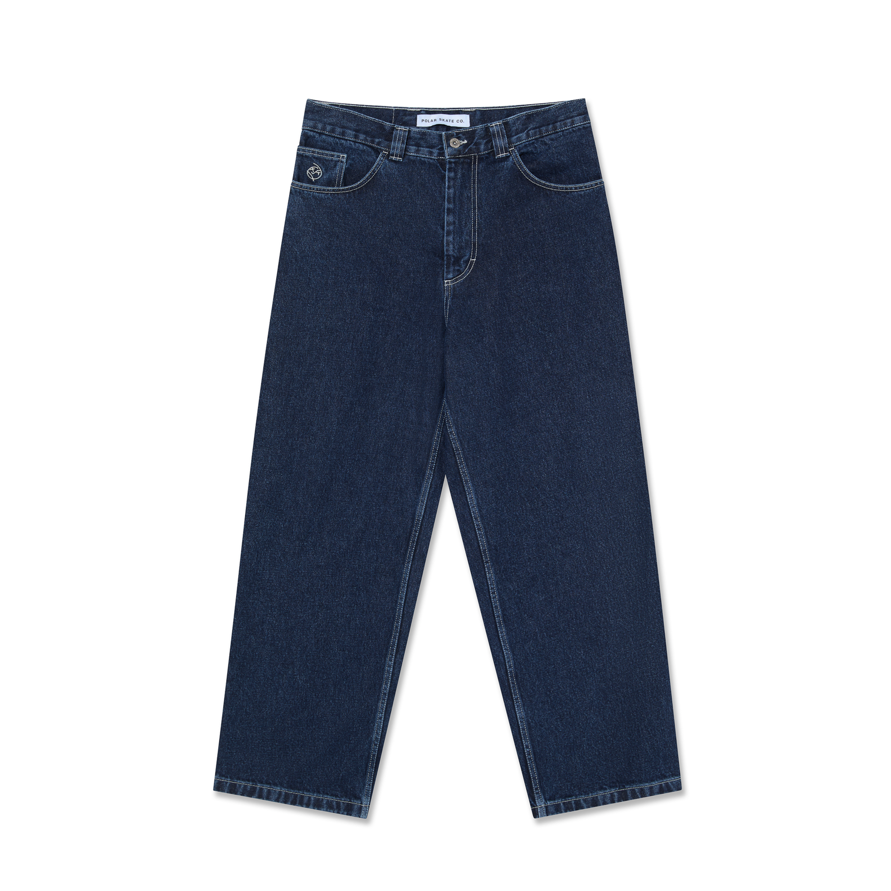 スケートボード polar skate bigboy indigo blue Big Boy Pants - Indigo – Polar Skate Co.