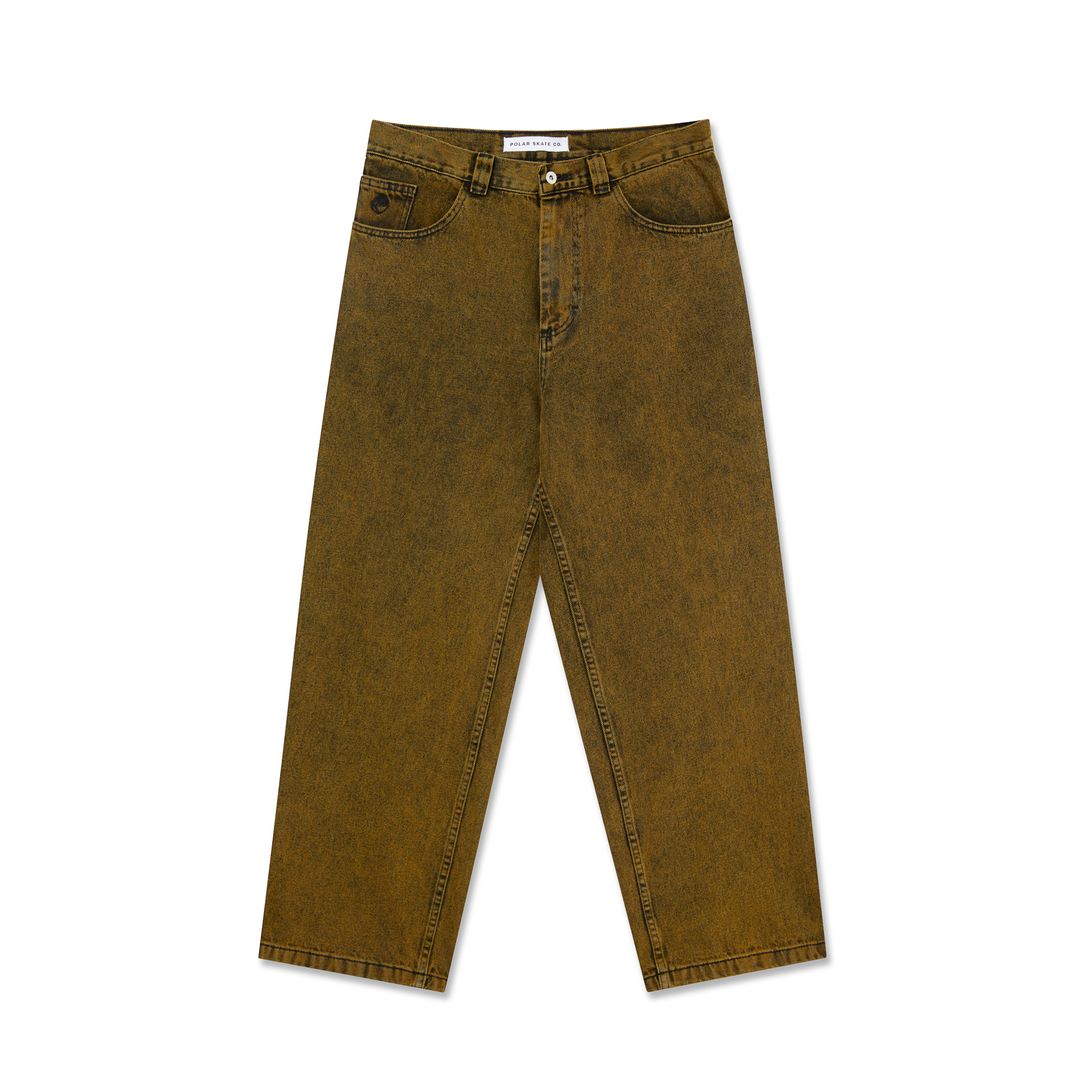Big Boy Pants - Yellow Black – Polar Skate Co. Big Boy Pants - Yellow Black – Polar Skate Co.