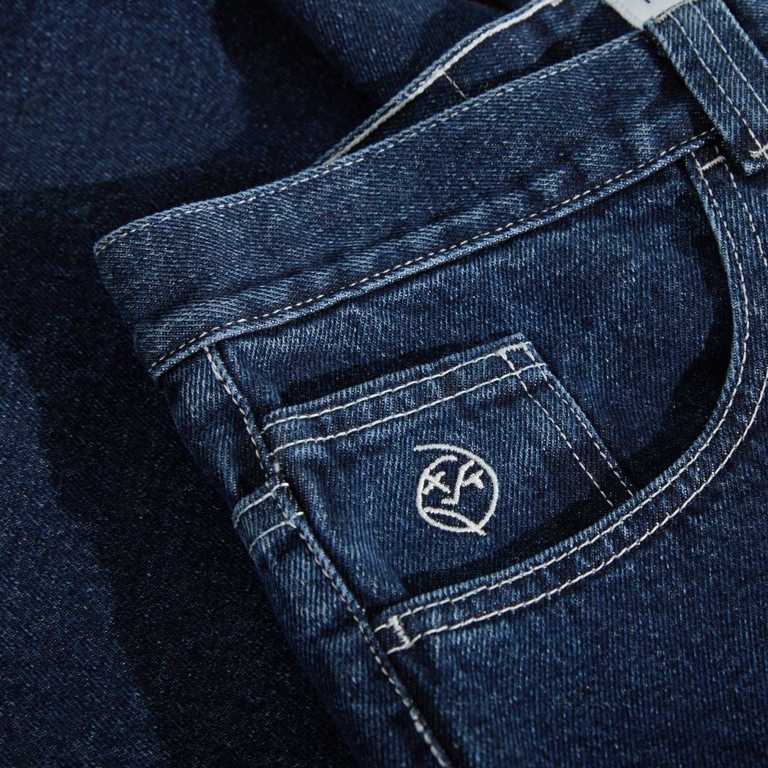 Big Boy Shorts - Indigo – Polar Skate Co. Big Boy Shorts - Indigo – Polar Skate Co.