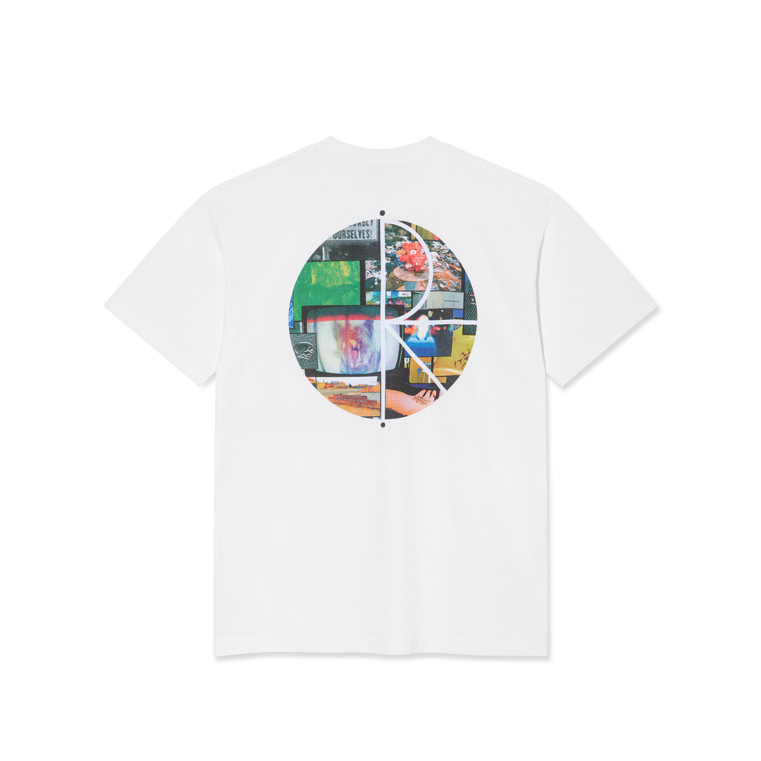 Fill Logo Tee | Ourselves Collage - White