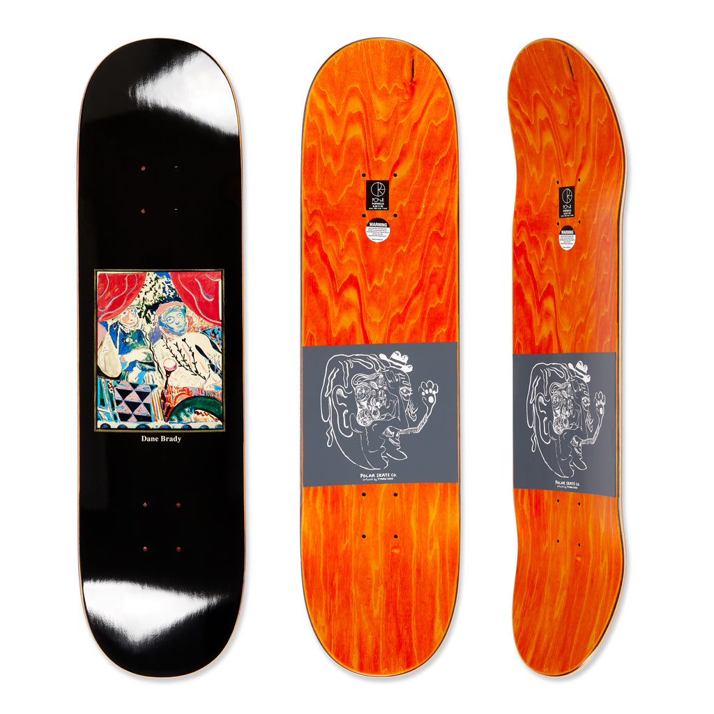 Dane Brady スケートボード コンプリート Deck | Dane Brady | Time Travellers - Brown – Polar Skate Co.