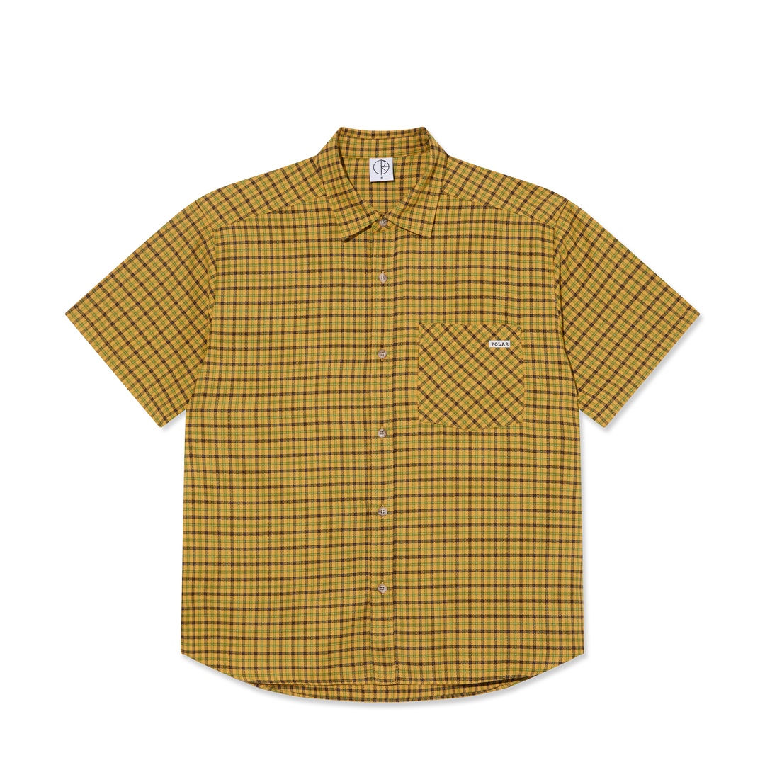 Mitchell Shirt | Yellow – Polar Skate Co. Mitchell Shirt | Yellow – Polar Skate Co.