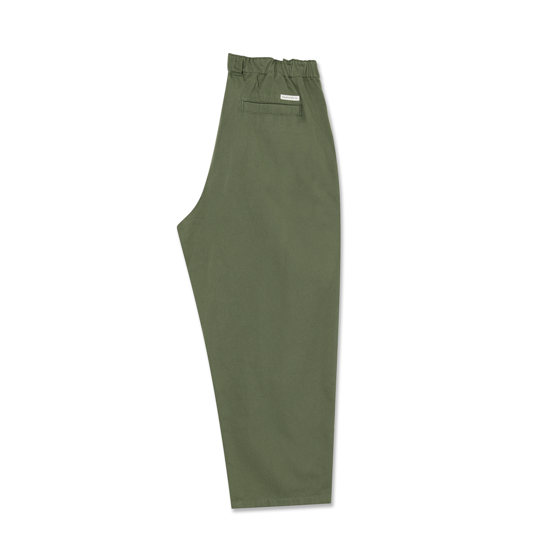 Railway Chinos - Grey Green