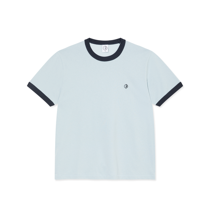 Ringer Tee - Light Blue / Navy