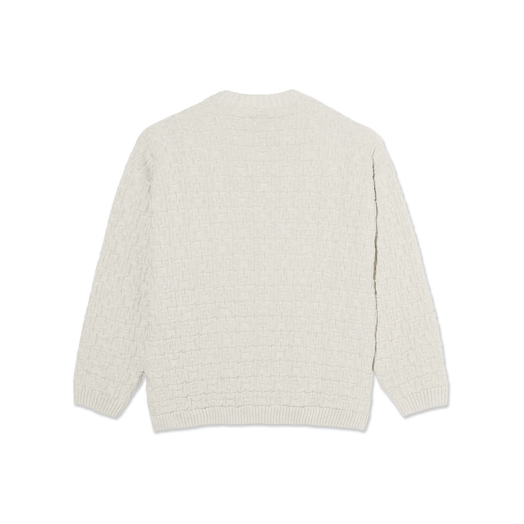 Alex Sweater - Ivory Grey Melange