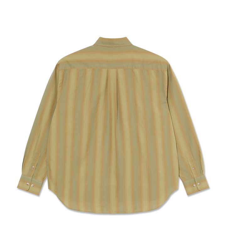 Ben LS Shirt - Green Stripe