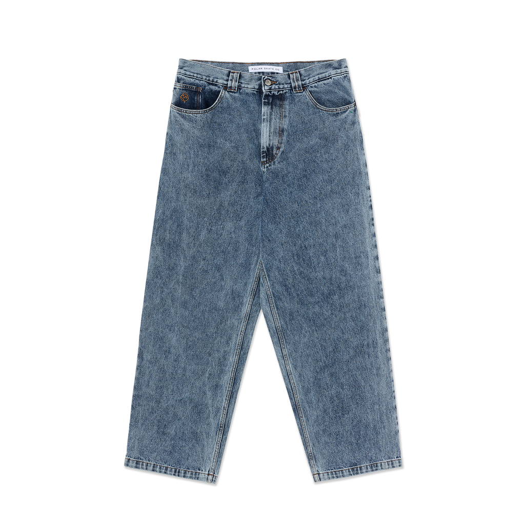 パンツ polar skateboard BIGBOY M Big Boy Pants - Heavy Washed Blue – Polar Skate Co.