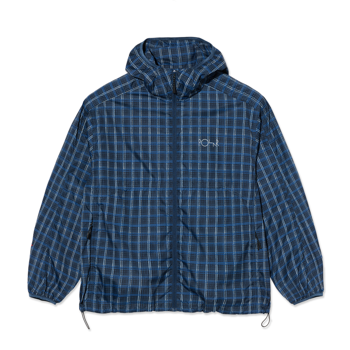 Chase Light Shell Jacket - Blue Check