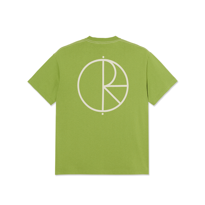 Contrast Tee I Stroke Logo - Peridot