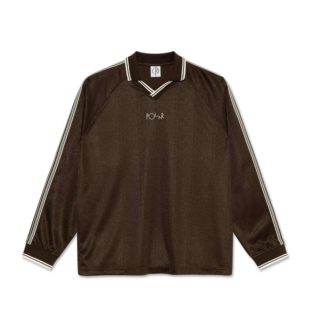 Davie LS Shirt - Chocolate/Ivory – Polar Skate Co.