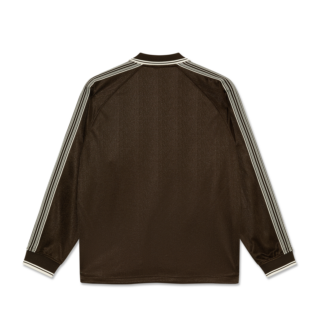 Davie LS Shirt - Chocolate/Ivory