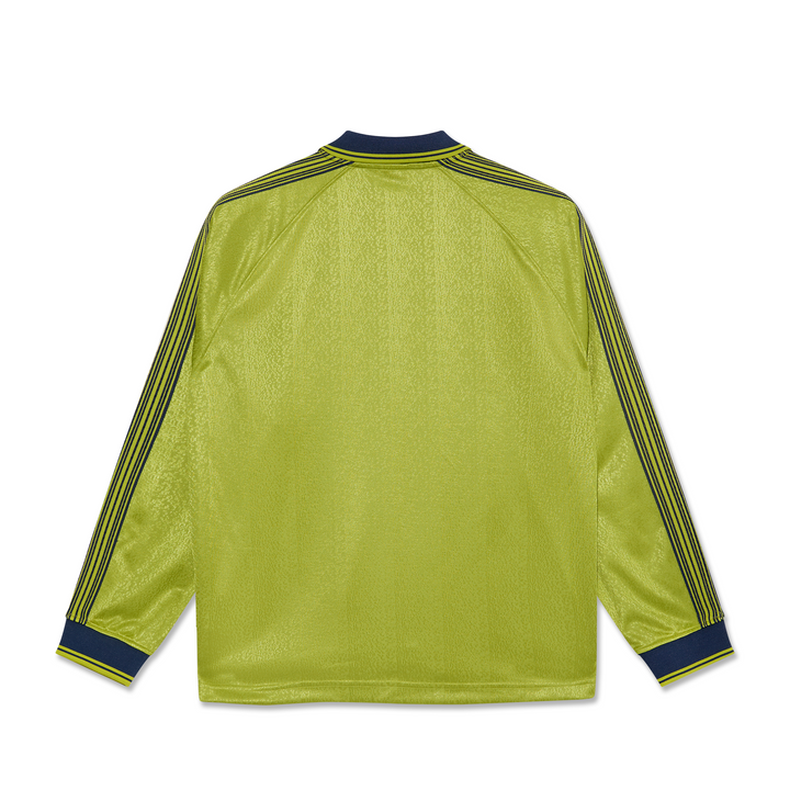 Davie LS Shirt - Peridot/Dark Blue