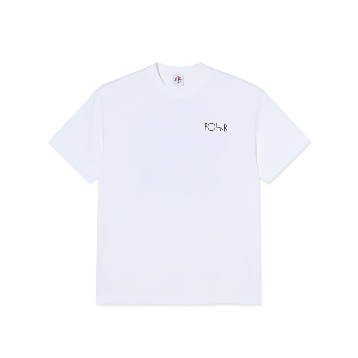 Fill Logo Tee | Märtas Roses - White