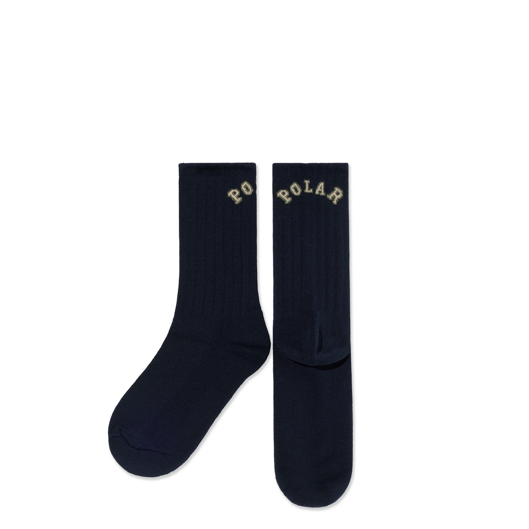Large Rib Socks | College - Dark Navy