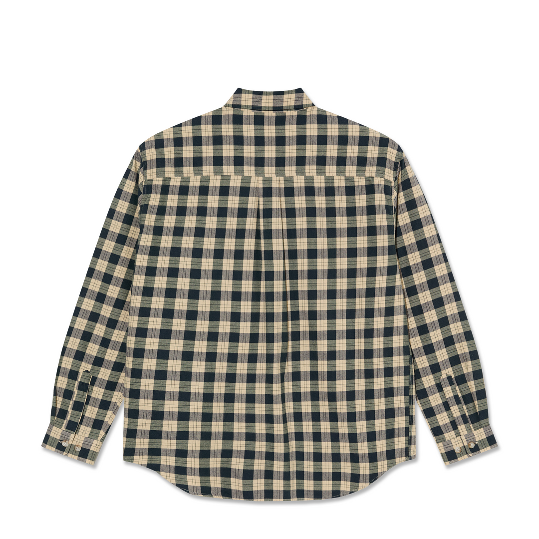 Mitchell LS Shirt - Teal/Butter