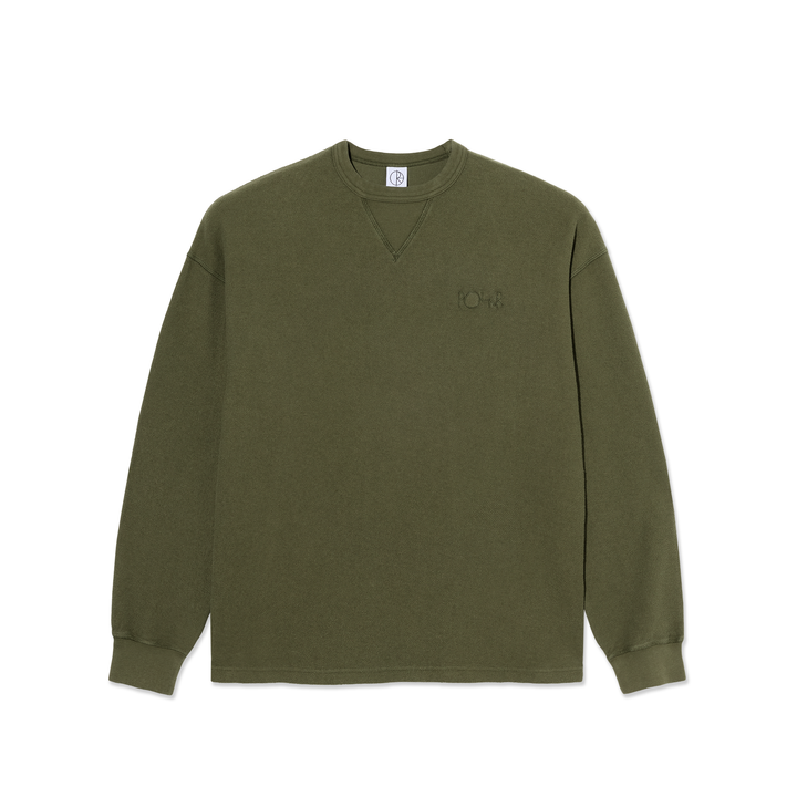 Reversed Sweater - Army Green