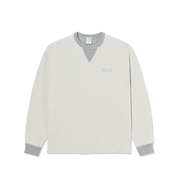 Reversed Sweater - Heather Grey