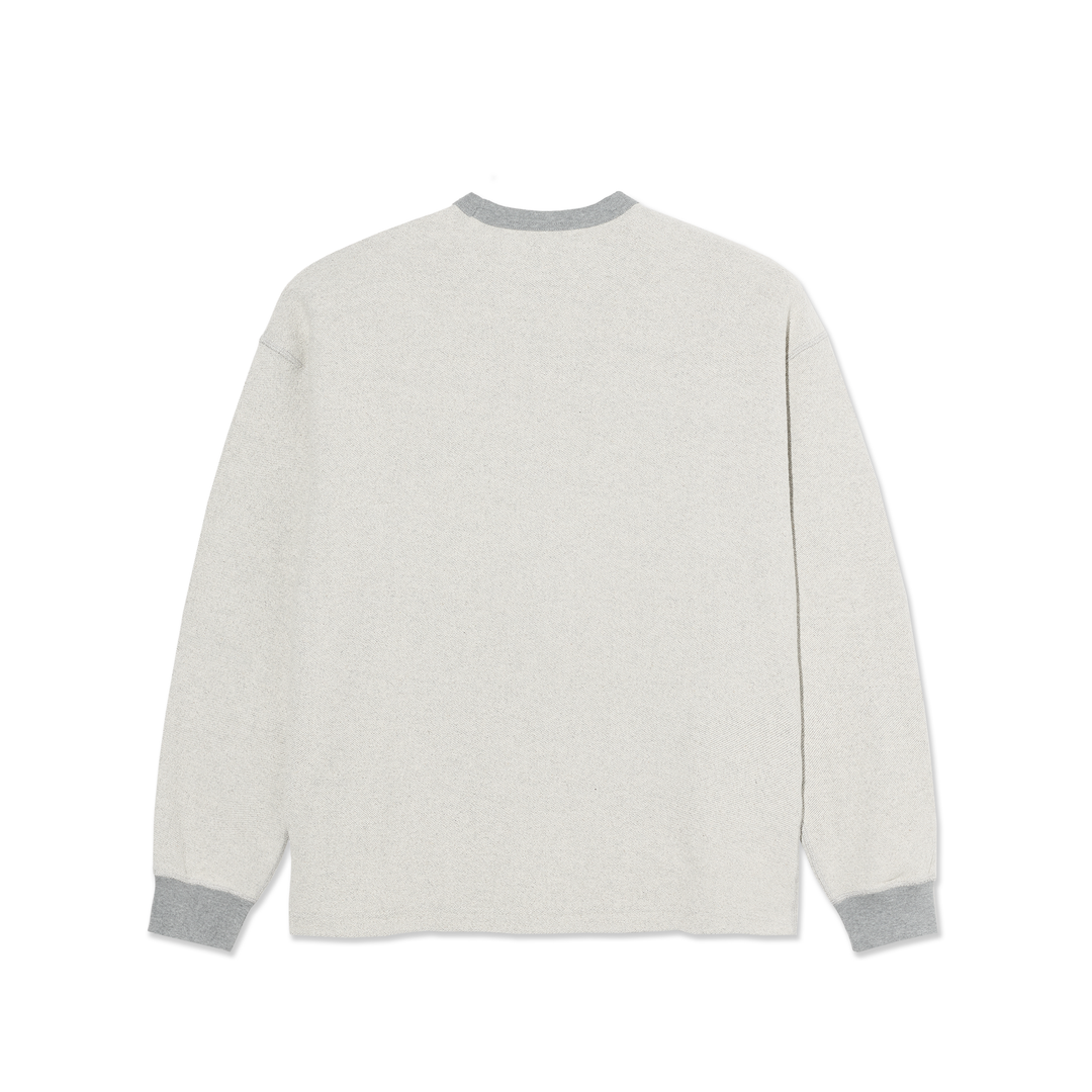Reversed Sweater - Heather Grey