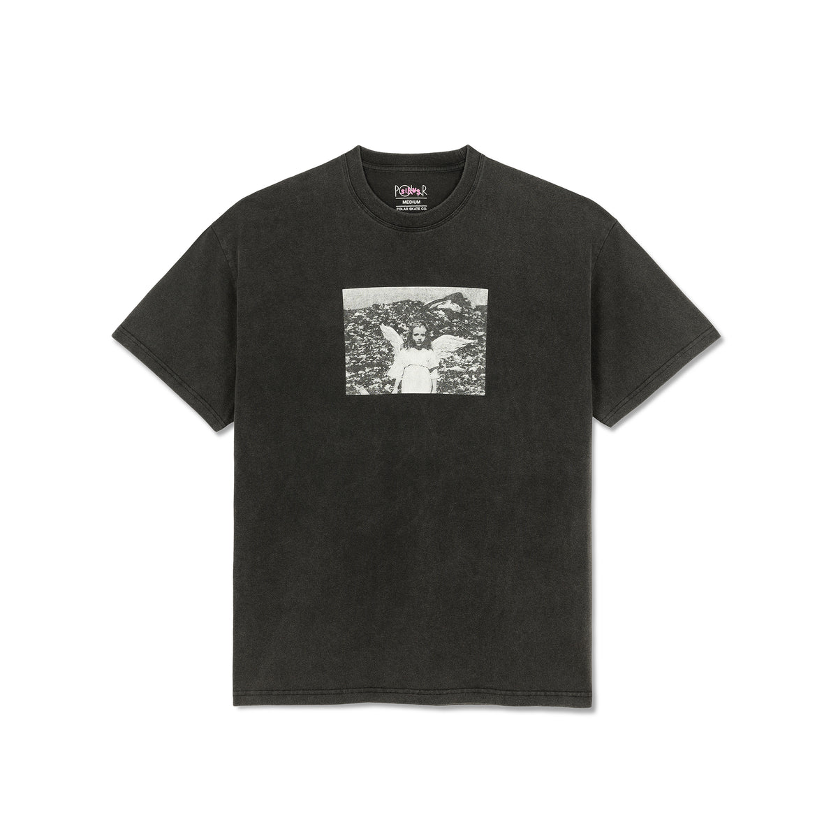 Tee | Angel - Silver Black