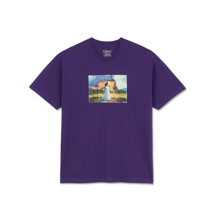 Tee | Burning World - Purple