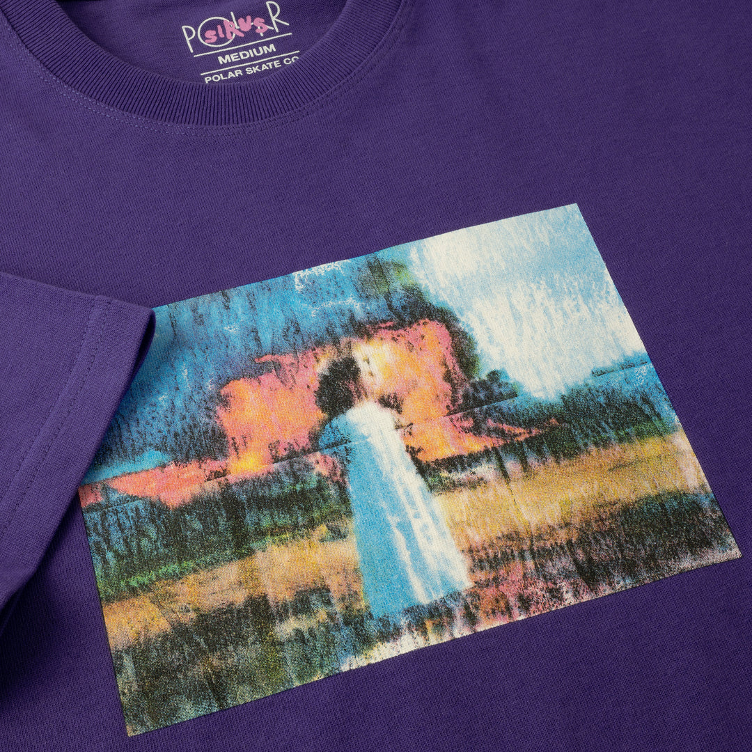 Tee | Burning World - Purple