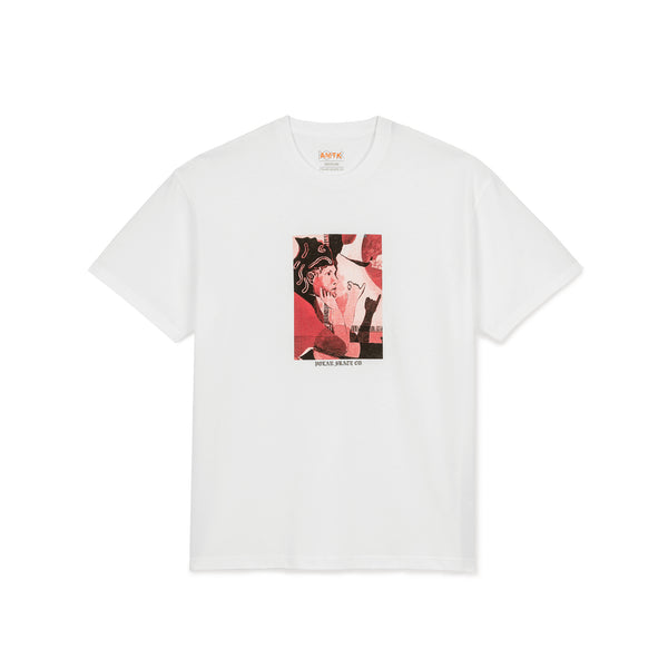 Supreme hard clearance goods tee white