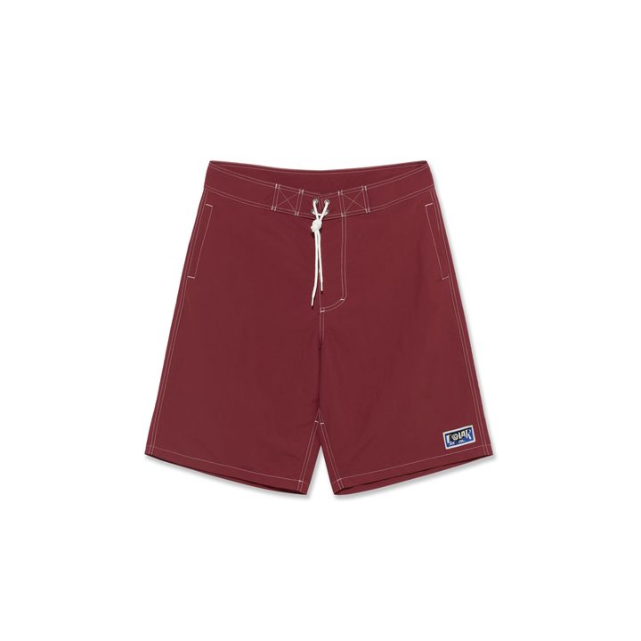 Spiral Surf Swim Shorts - Dark Red