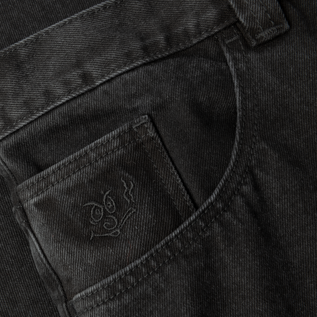92 Pants - Pitch Black – Polar Skate Co. 92 Pants - Pitch Black – Polar Skate Co.