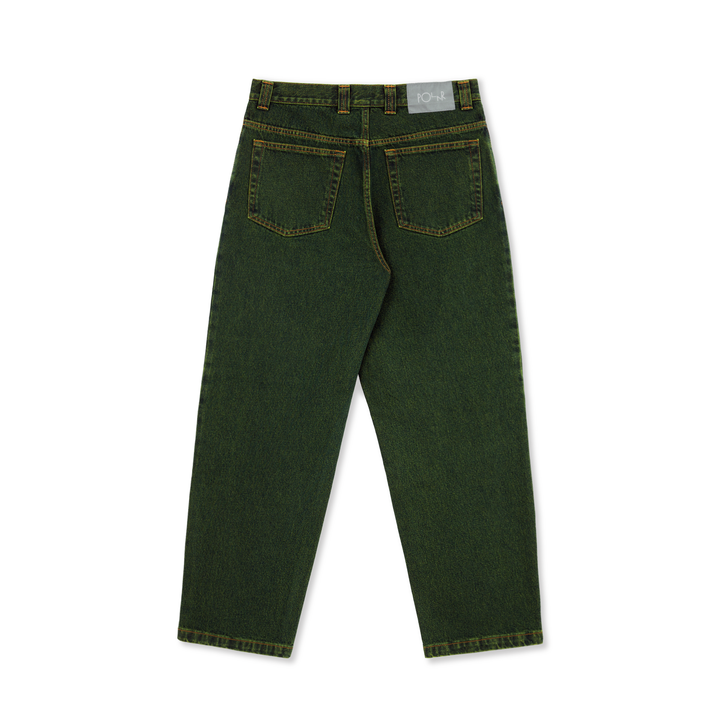 '93! Pants - Chartreuse / Blue