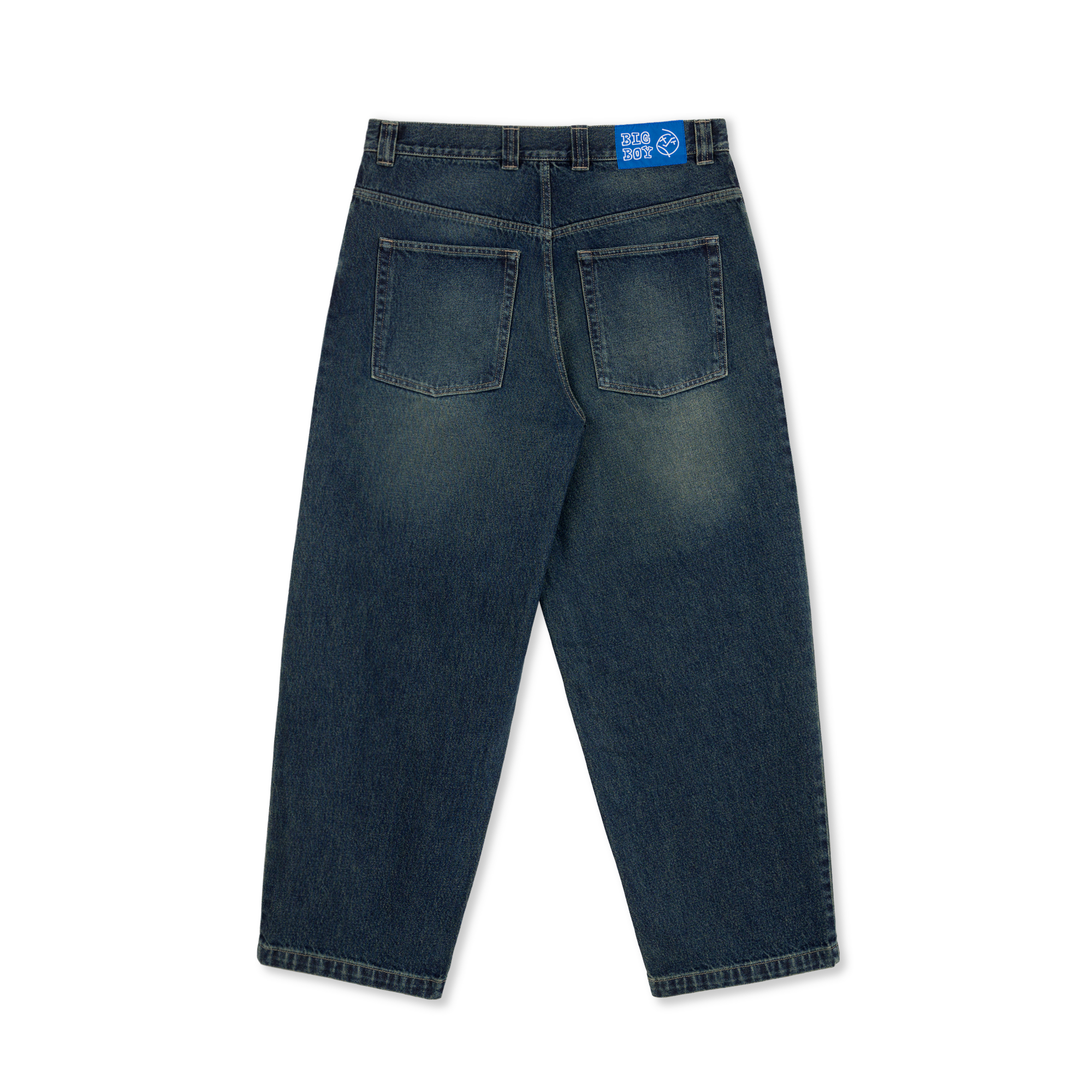 Polar skate bigboy blue black Big Boy Pants - Black⁄Blue Stitching 