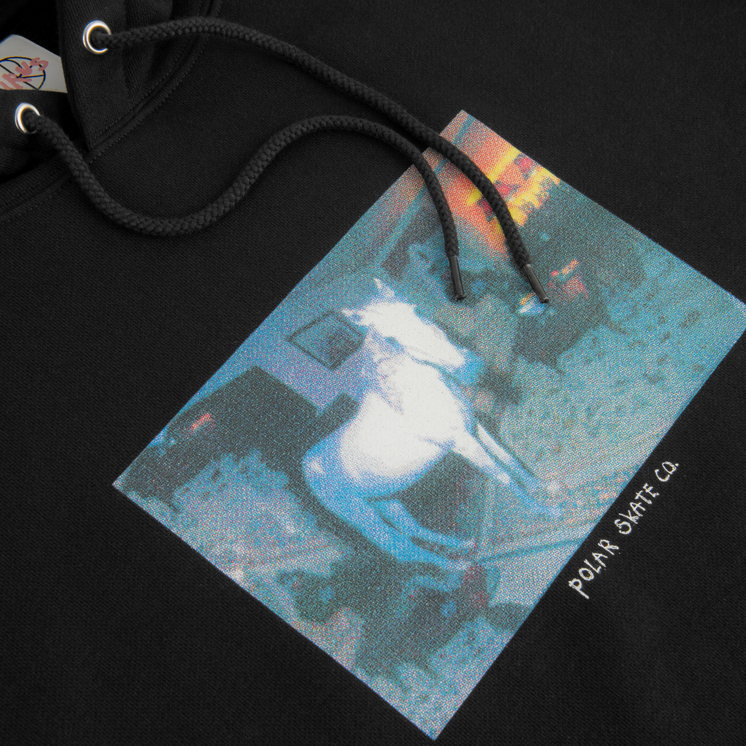 Dave Hoodie | Horse Dream - Black