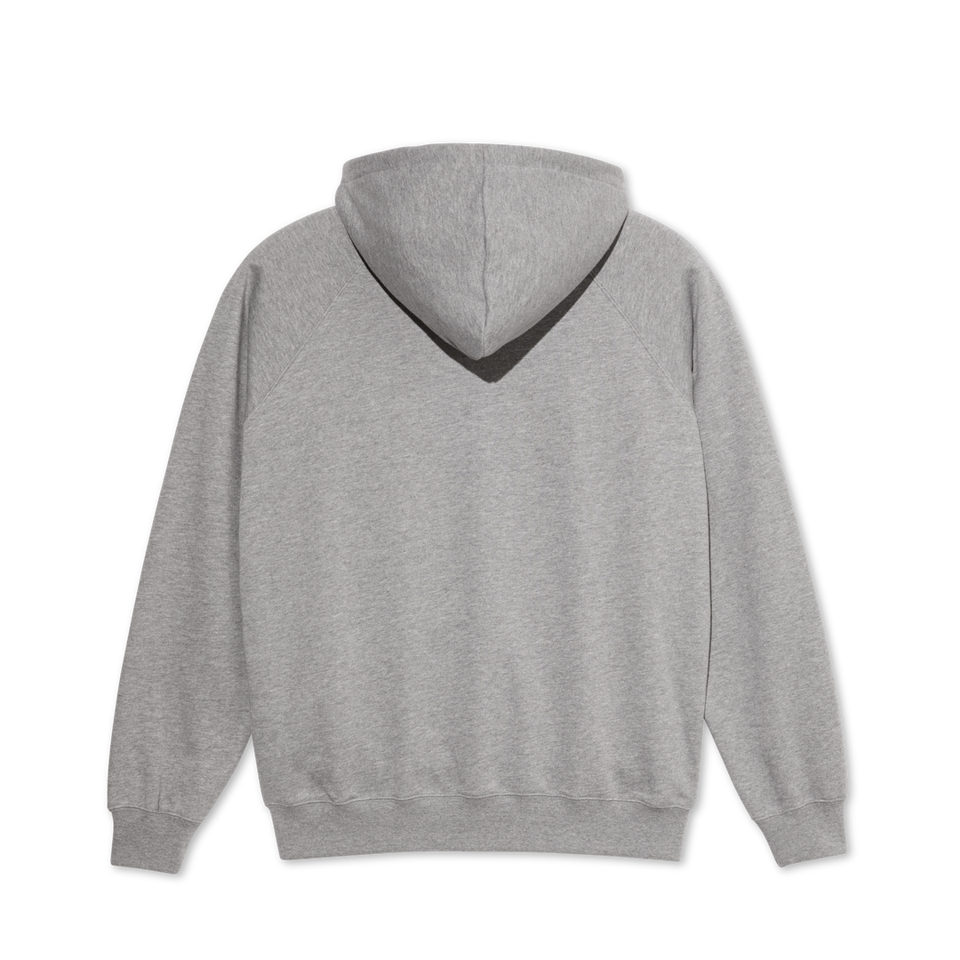 Default Zip Hoodie - Heather Grey