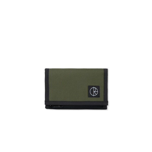 Key Wallet | Stroke Logo - Army Green