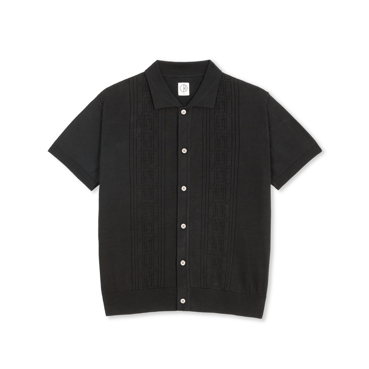 Miles SS Cardigan | Double P - Black