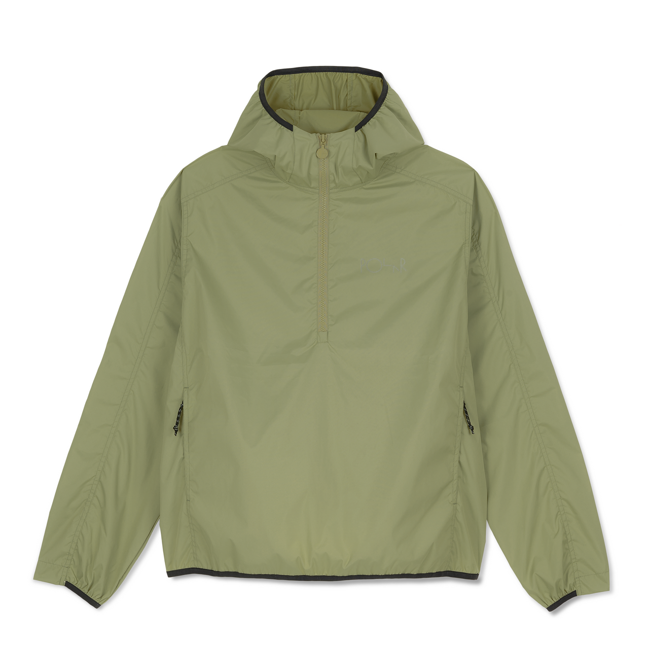 Packable Anorak Jacket - Dirty Green