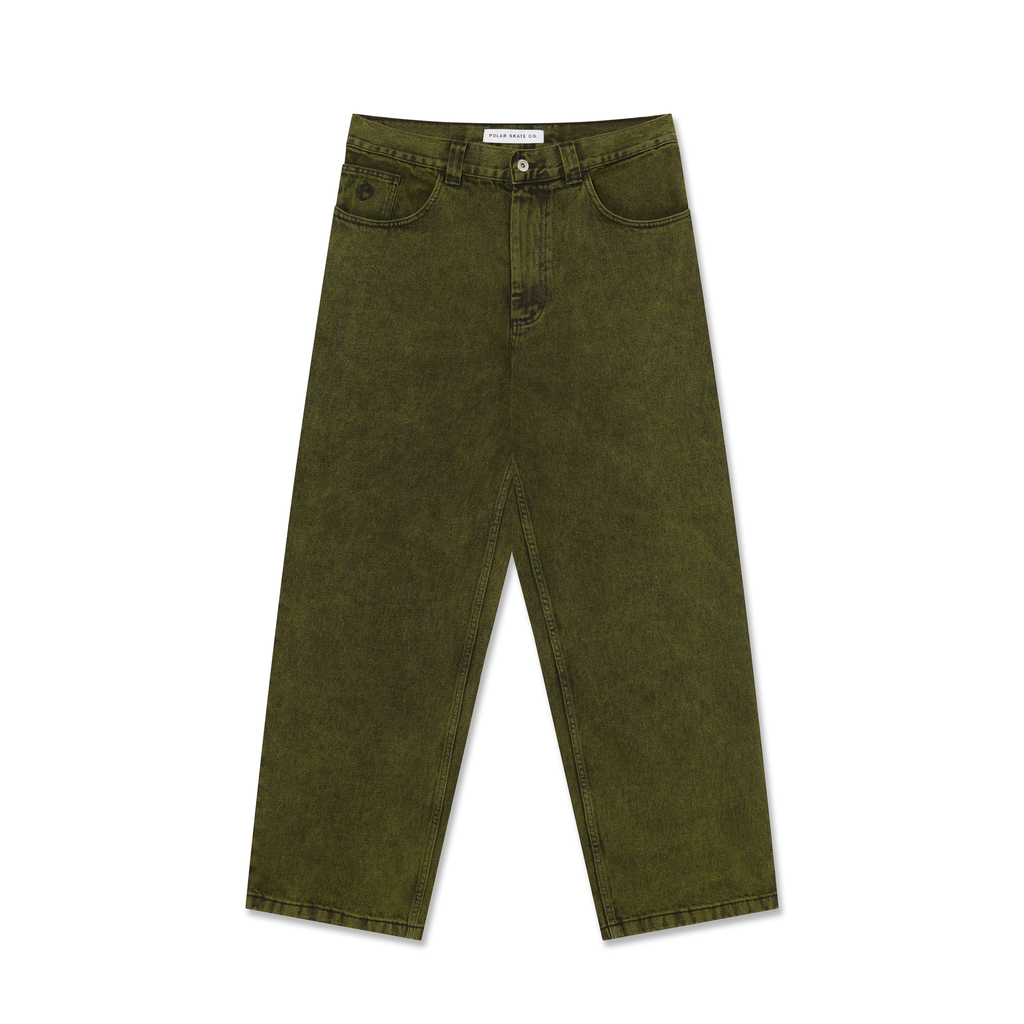 Big Boy Pants - Green/Black – Polar Skate Co. Big Boy Pants - Green/Black – Polar Skate Co.